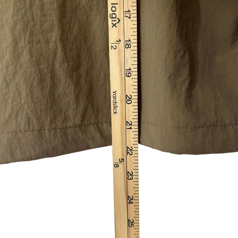 Quince Womens Water Repellent Nylon Windbreaker Hoodie Jacket Olive XS Outdoor - Picture 8 of 12